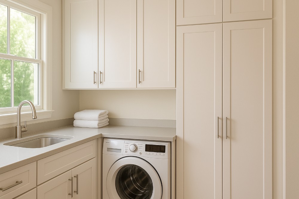 Care Tips for Long-Lasting Laundry Room Cabinets