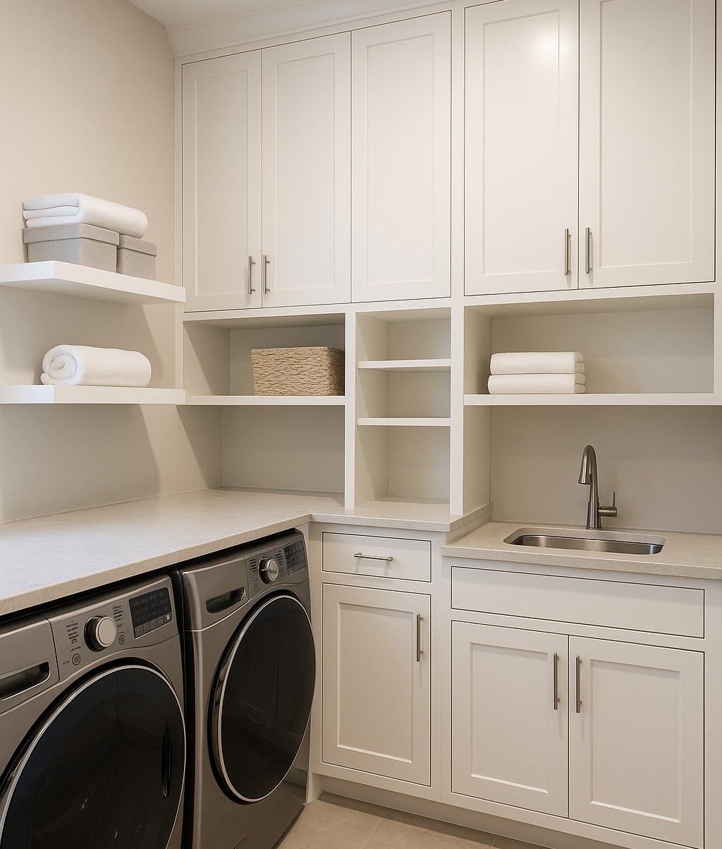  Custom Laundry Room Cabinets Investment - Medina Ohio