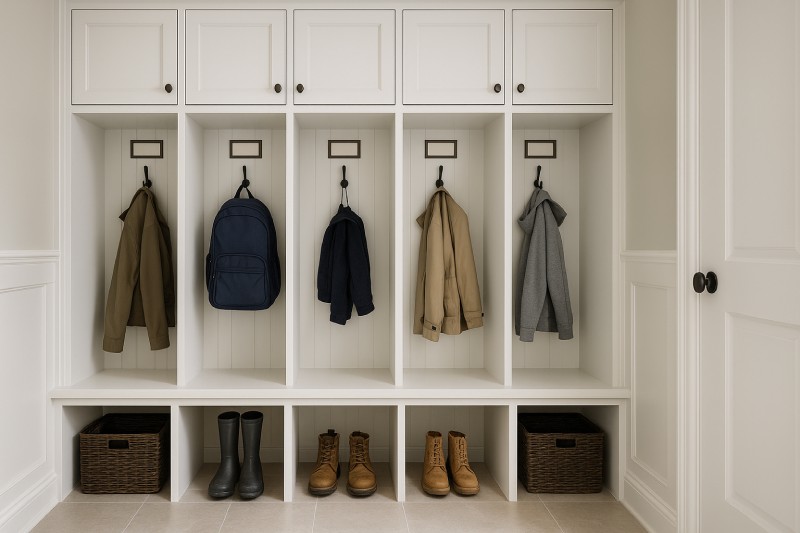 Design Drivers for Mudroom Clutter-Free Lockers