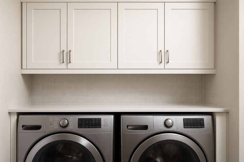 6. Bridge Cabinets: Tie the Room Together Over Your Appliances