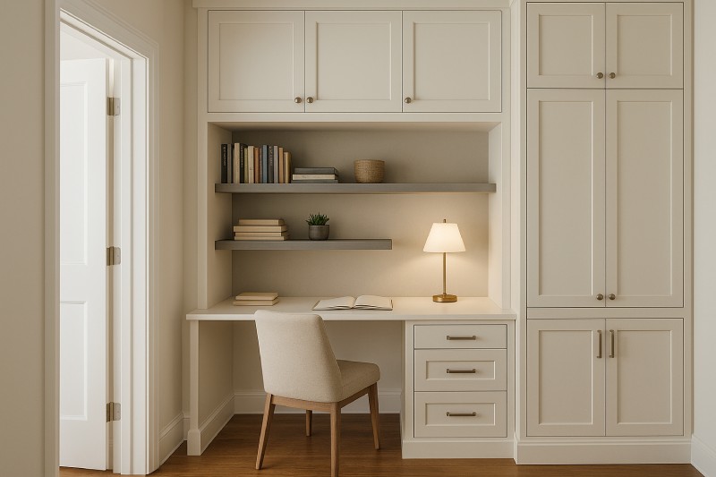 7) Small-Space Solutions: Cloffices, Nooks, and Multi-Use Rooms