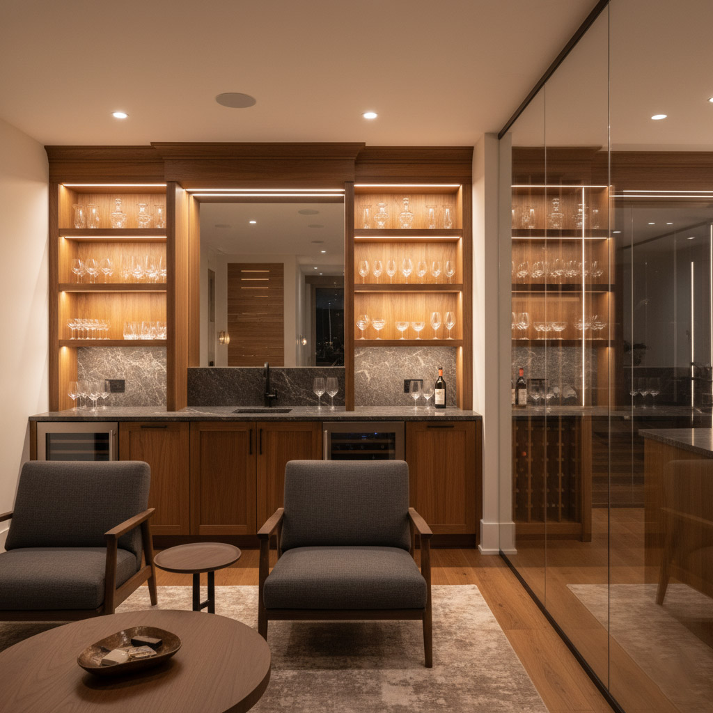 Pair Your Wine Cellar With Related Spaces