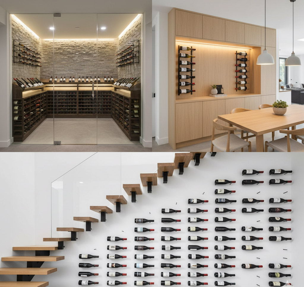 Wine Cellar Location Strategy: Basement, Main Level Niche, or Addition
