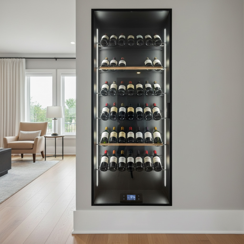 Micro Wine Cellar Niche With Climate Control For Collectors