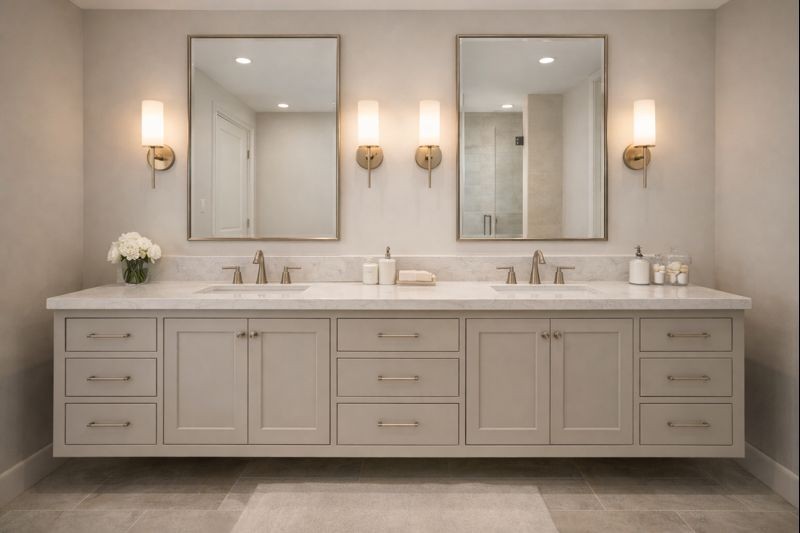 Design 5: The Boutique Hotel Vanity Wall Bathroom