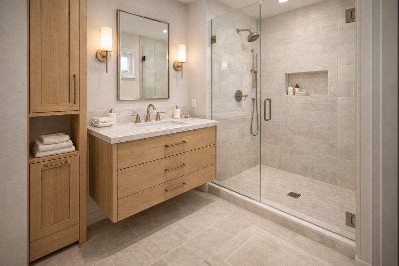 Design 6: The Small Bath That Feels Bigger