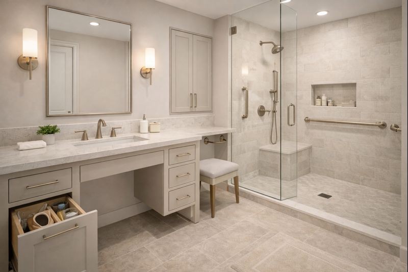 Design 8: The Aging Ready Bathroom