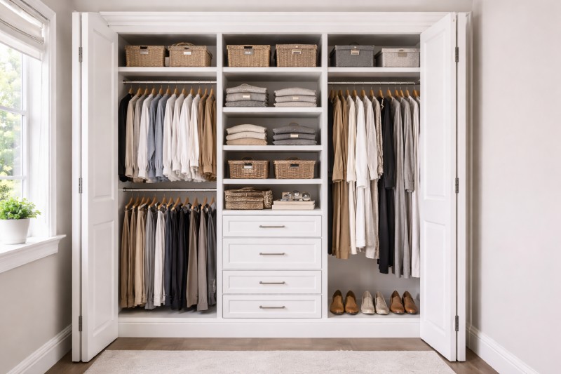 6. Smart Reach In Closet Layouts