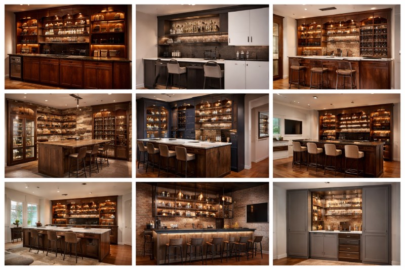 9 Home Bar Designs That Fit Medina Homes