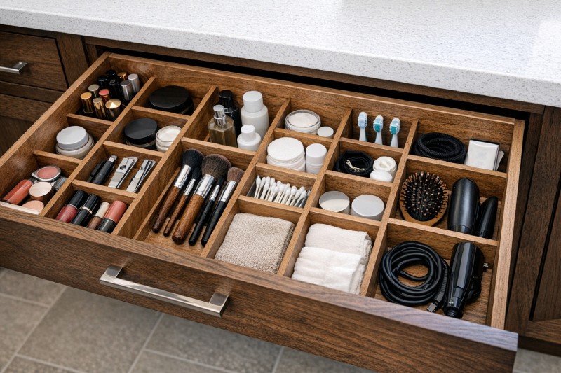 Hack 1: Drawer Inserts That Stop Small Items From Taking Over