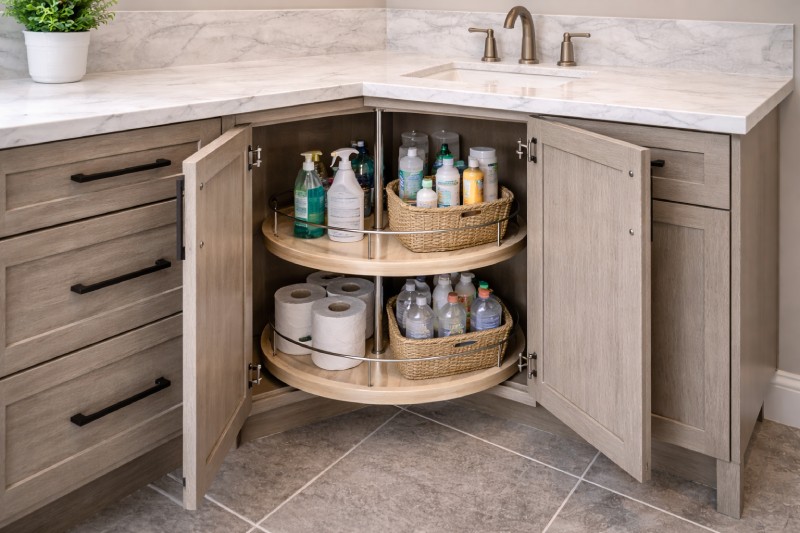 Hack 10: Corner Cabinets That Use Awkward Space