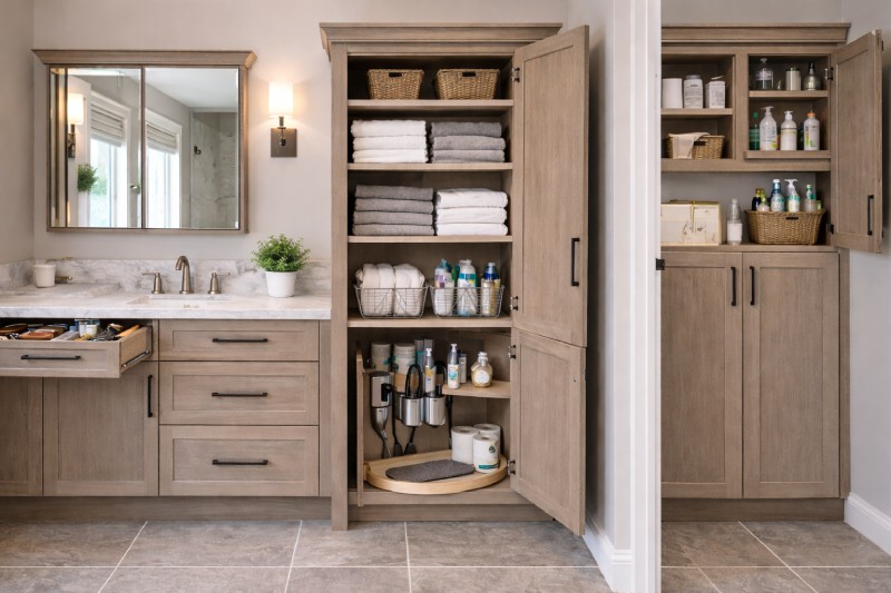The Foundation of Bathroom Cabinet Organisation