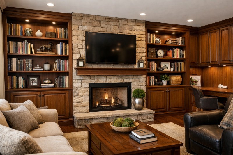 Why Custom Bookshelves Are Worth It in Medina Homes