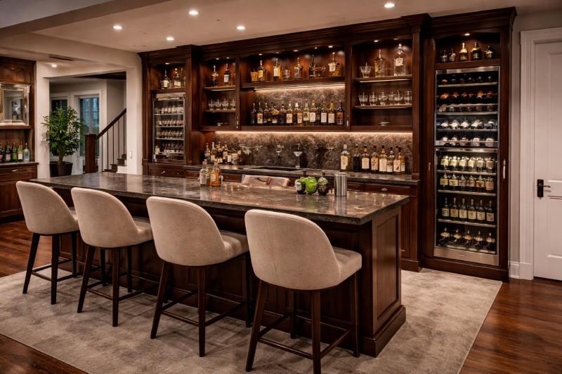 Why More Medina Homes Are Adding Custom Bars