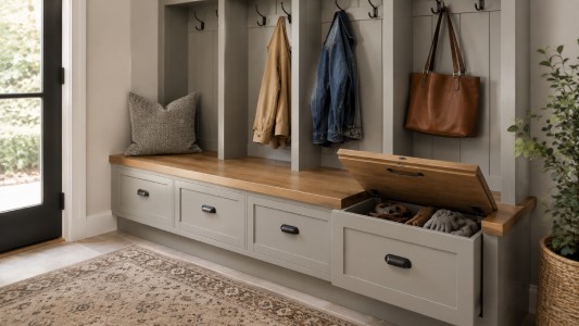 Bench Seating With Hidden Storage