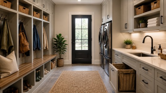 Common Laundry Mudroom Design Mistakes to Avoid