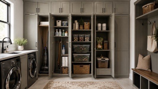 Floor-to-Ceiling Storage Cabinets