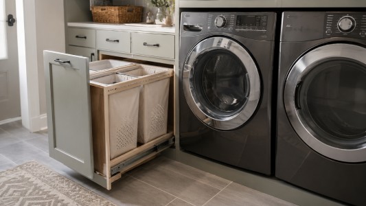 Pull-Out Laundry Hampers