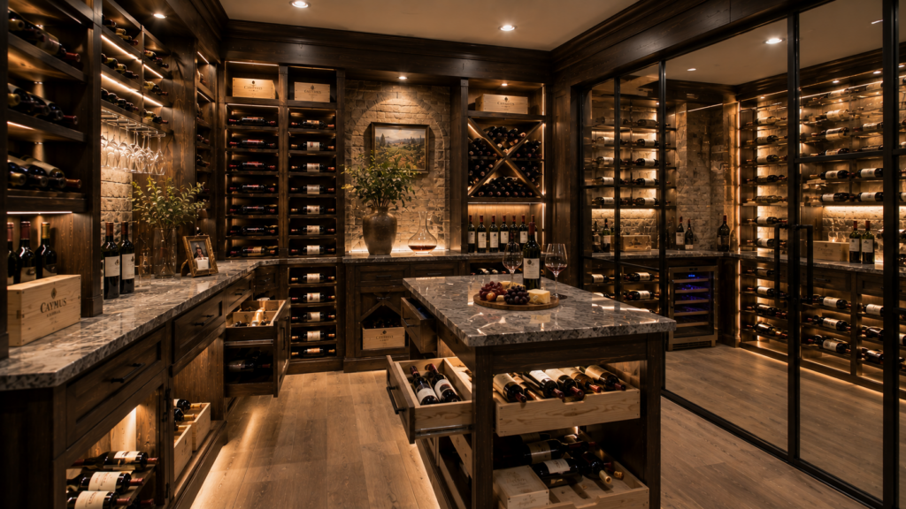Wine Storage Features That Improve Both Function and Appearance