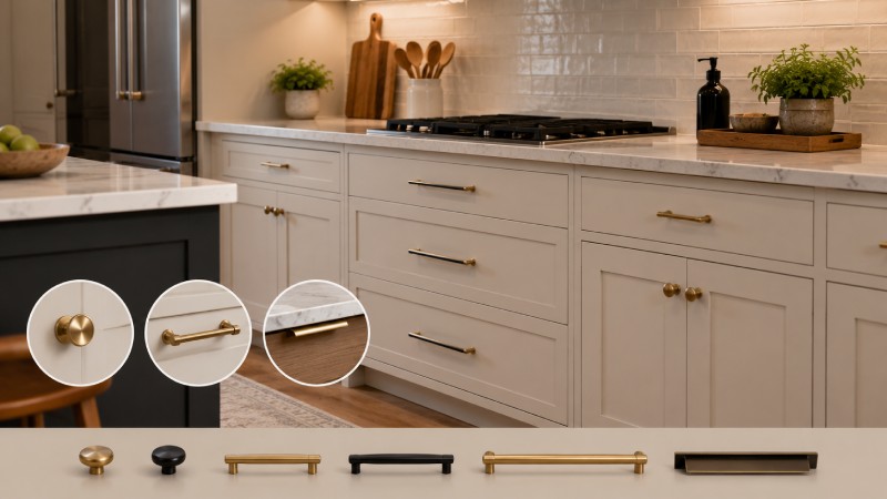 Make Cabinet Hardware Quiet and Practical