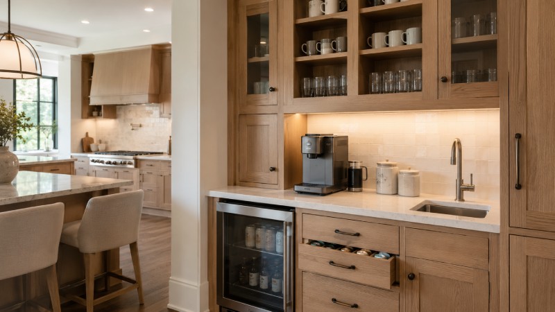 Add a Beverage Station Outside the Preparation Zone