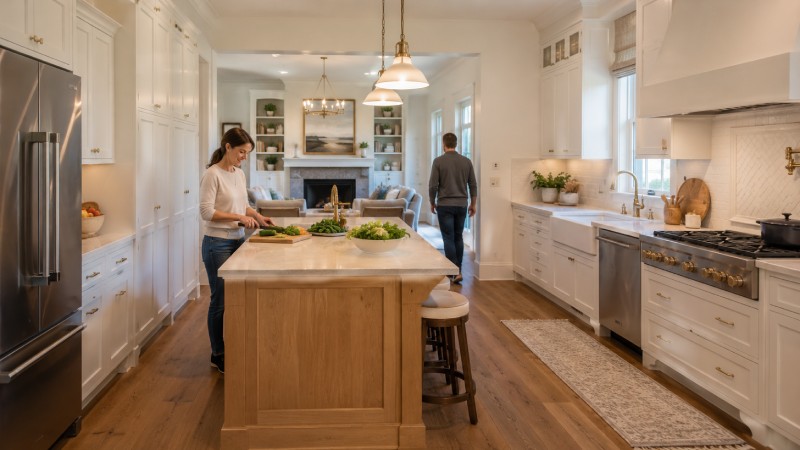 Build the Kitchen Layout Around Daily Movement