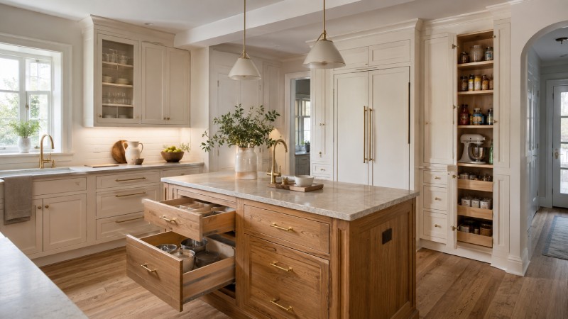 Fit Custom Cabinetry to the Architecture