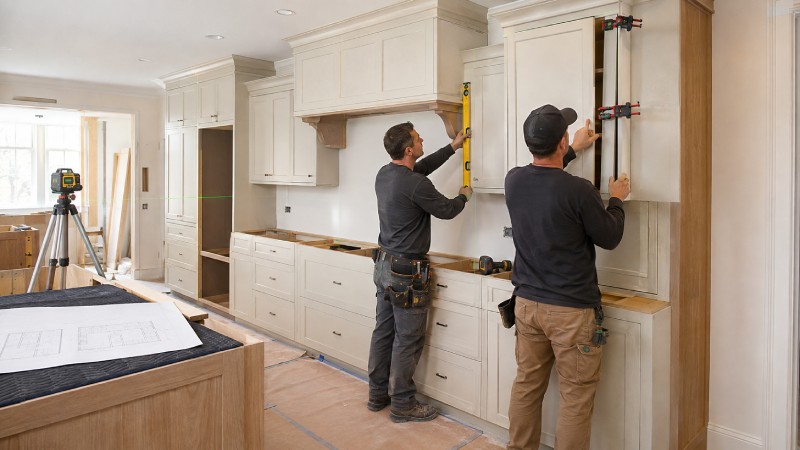 Follow the Custom Kitchen Remodel From Design to Installation
