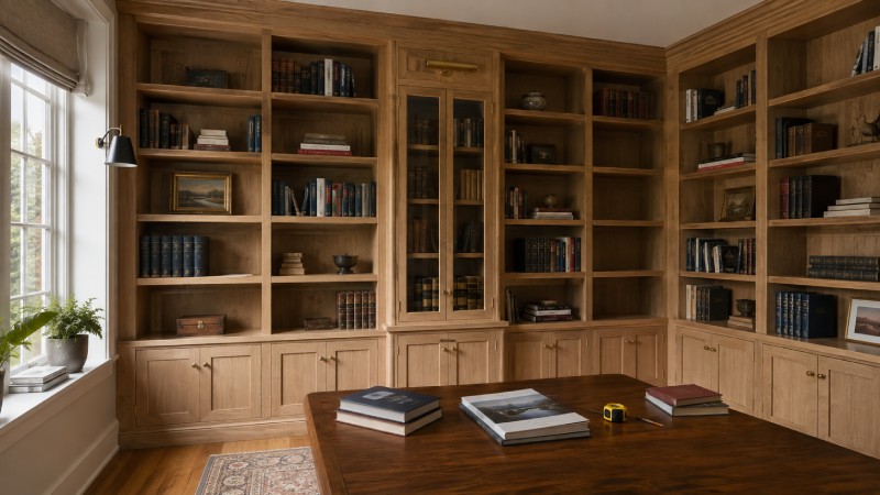 Let Your Book Collection Set the Brief