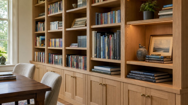 Size Library Bookshelves for Real Books